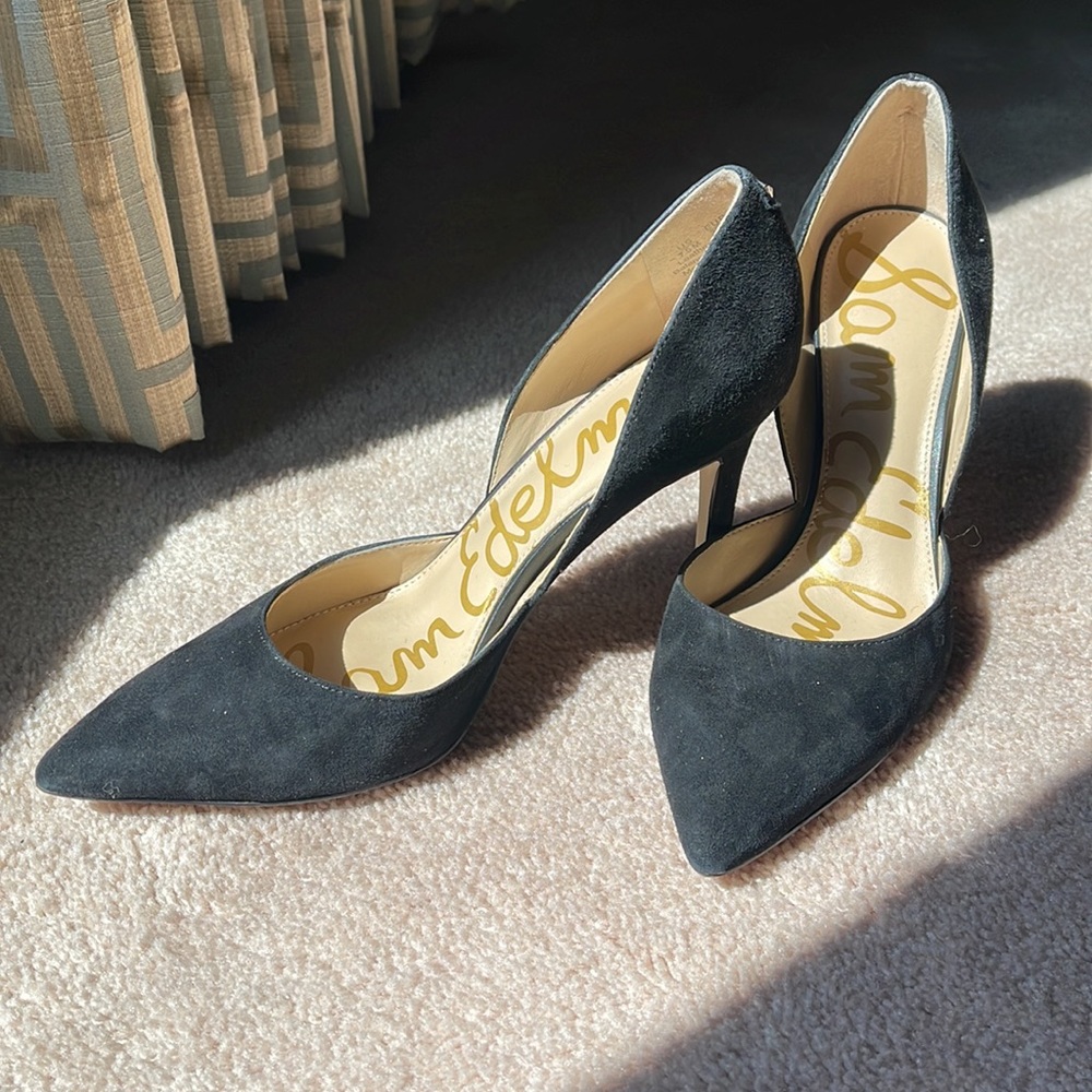 Sam Edelman black heels. Size 7.5.